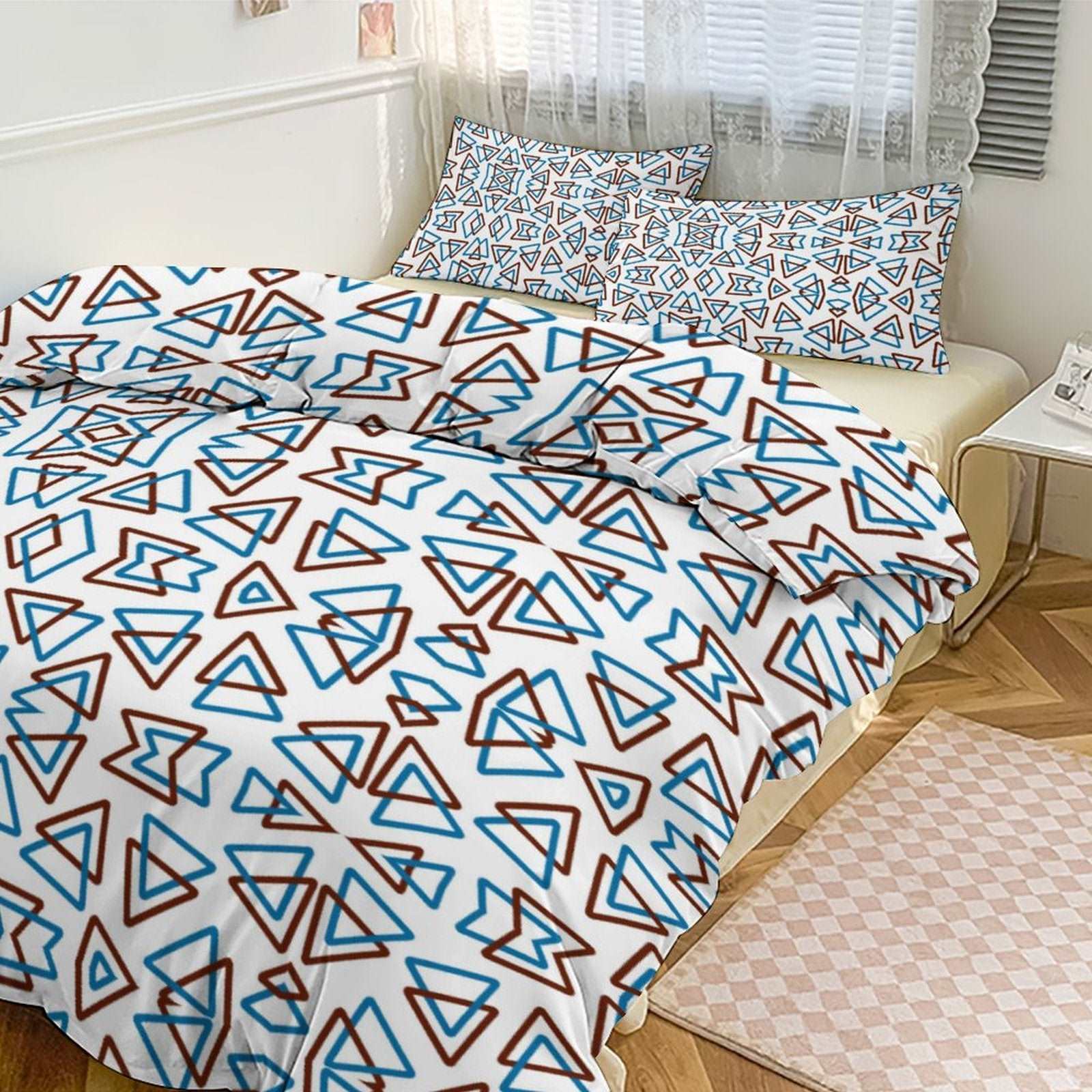 3-Piece Bedding Set-86"×70"/ 218×177cm