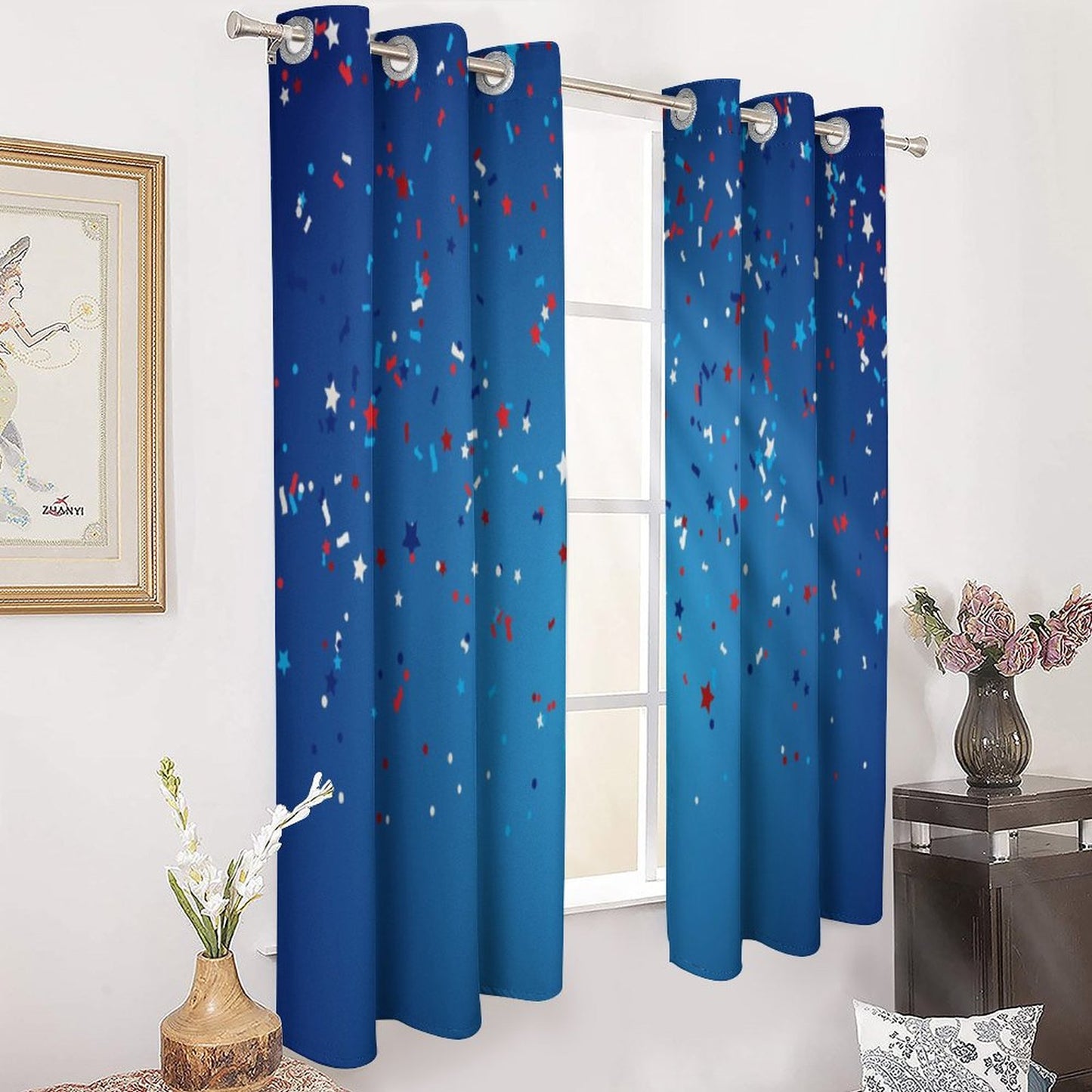 Grommet Curtain-52"x72"/ 132x183cm