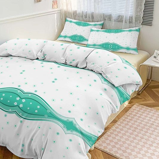 3-Piece Bedding Set-90"x90"/ 229x229cm