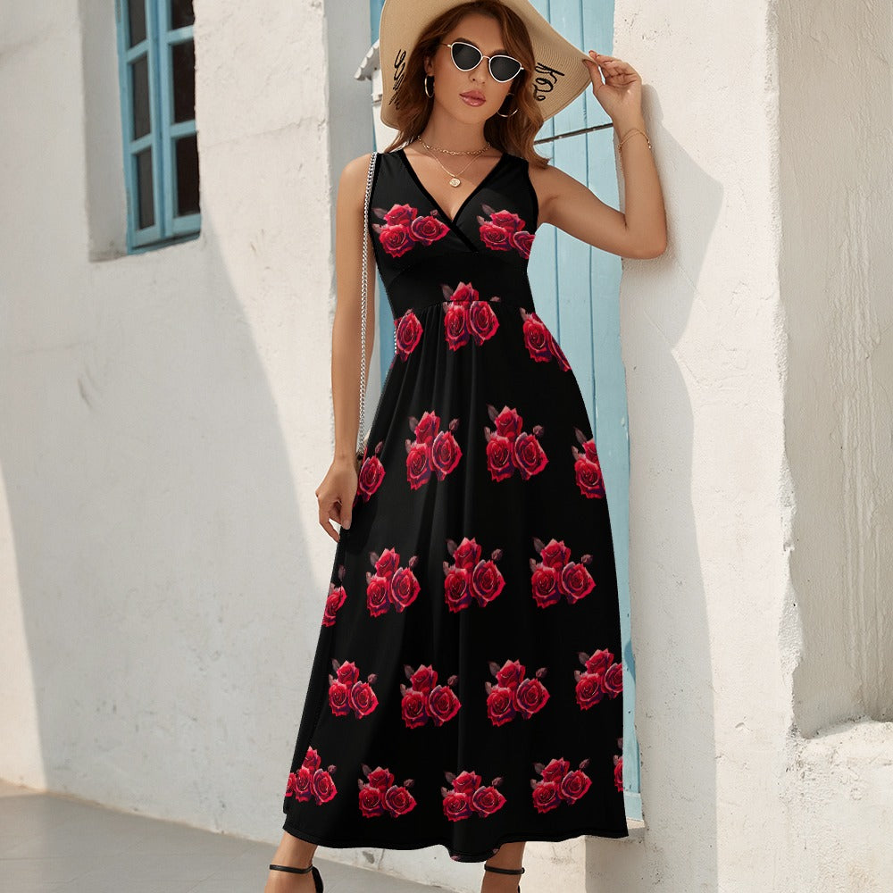 Temperament Ladies Sleeveless Dress