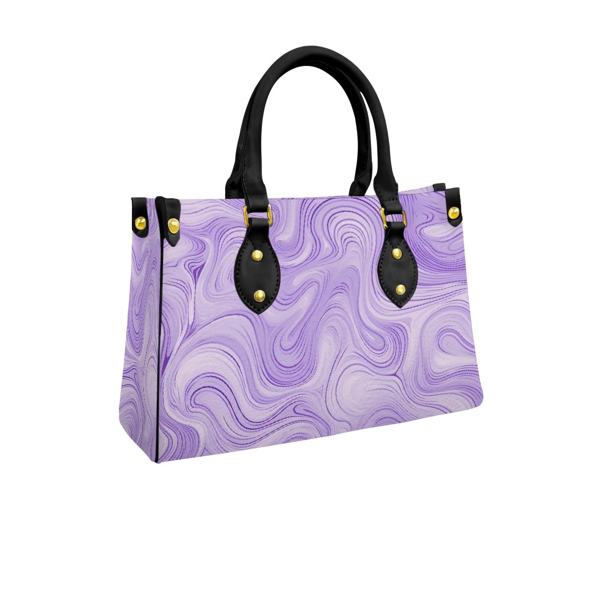 Women's Tote Bag With Black Handle