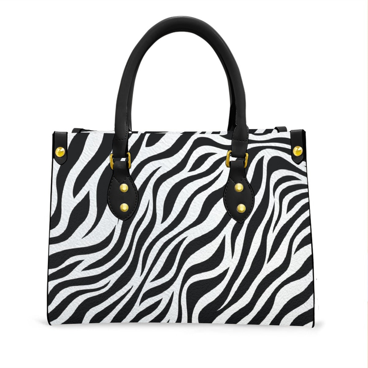 Women's Tote Bag With Black Handle