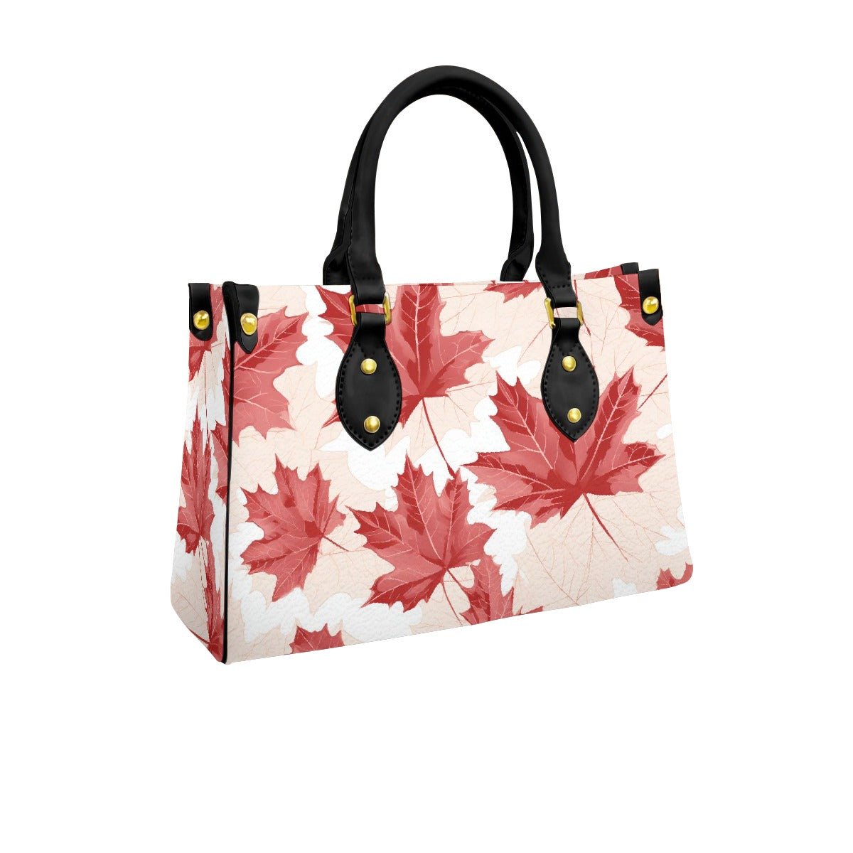 Women's Tote Bag With Black Handle