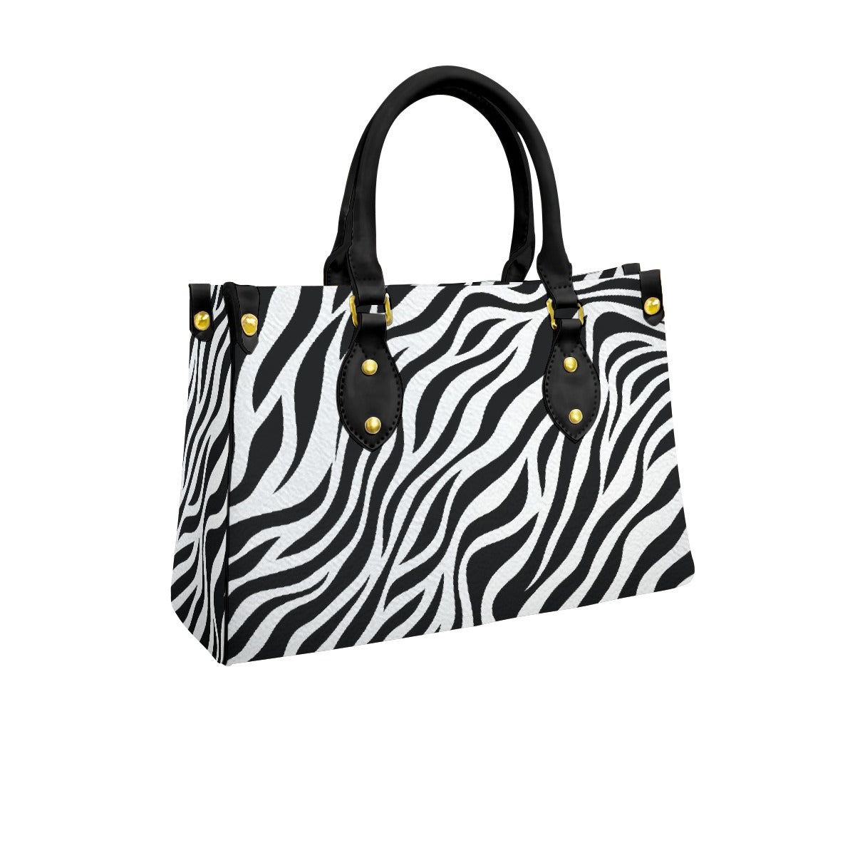 Women's Tote Bag With Black Handle