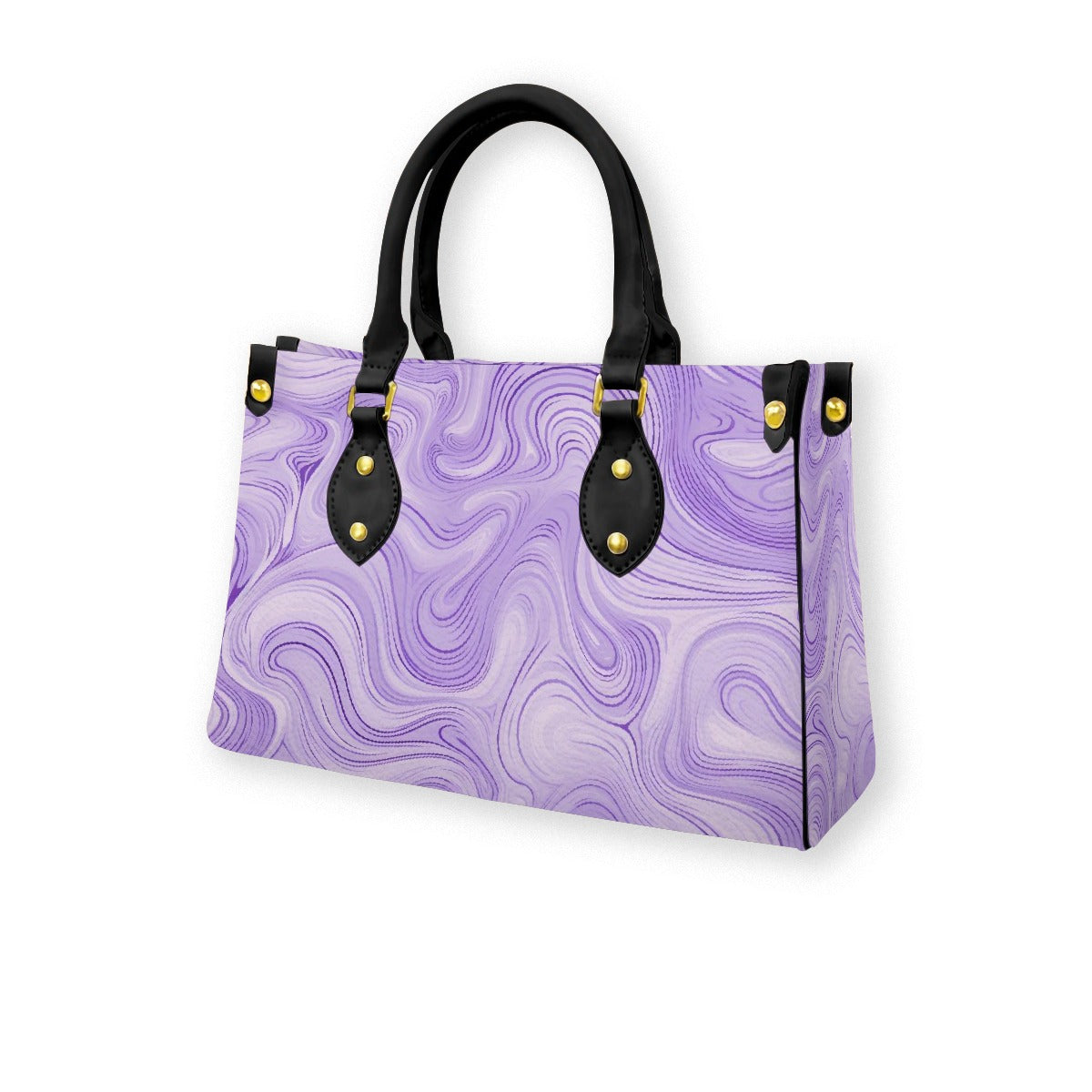 Women's Tote Bag With Black Handle