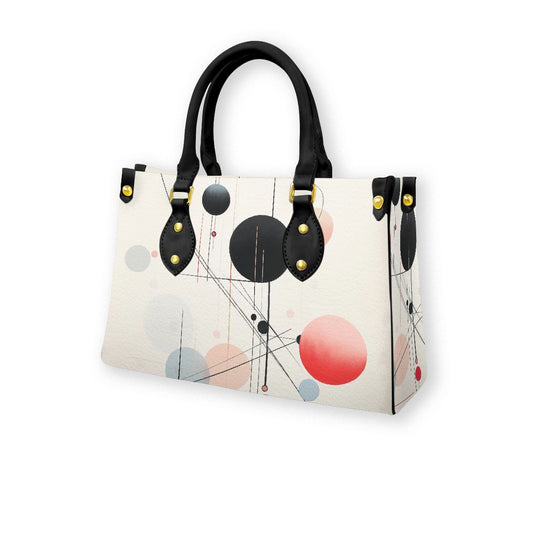 Women's Tote Bag With Black Handle