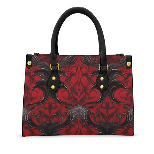 Women's Tote Bag With Black Handle