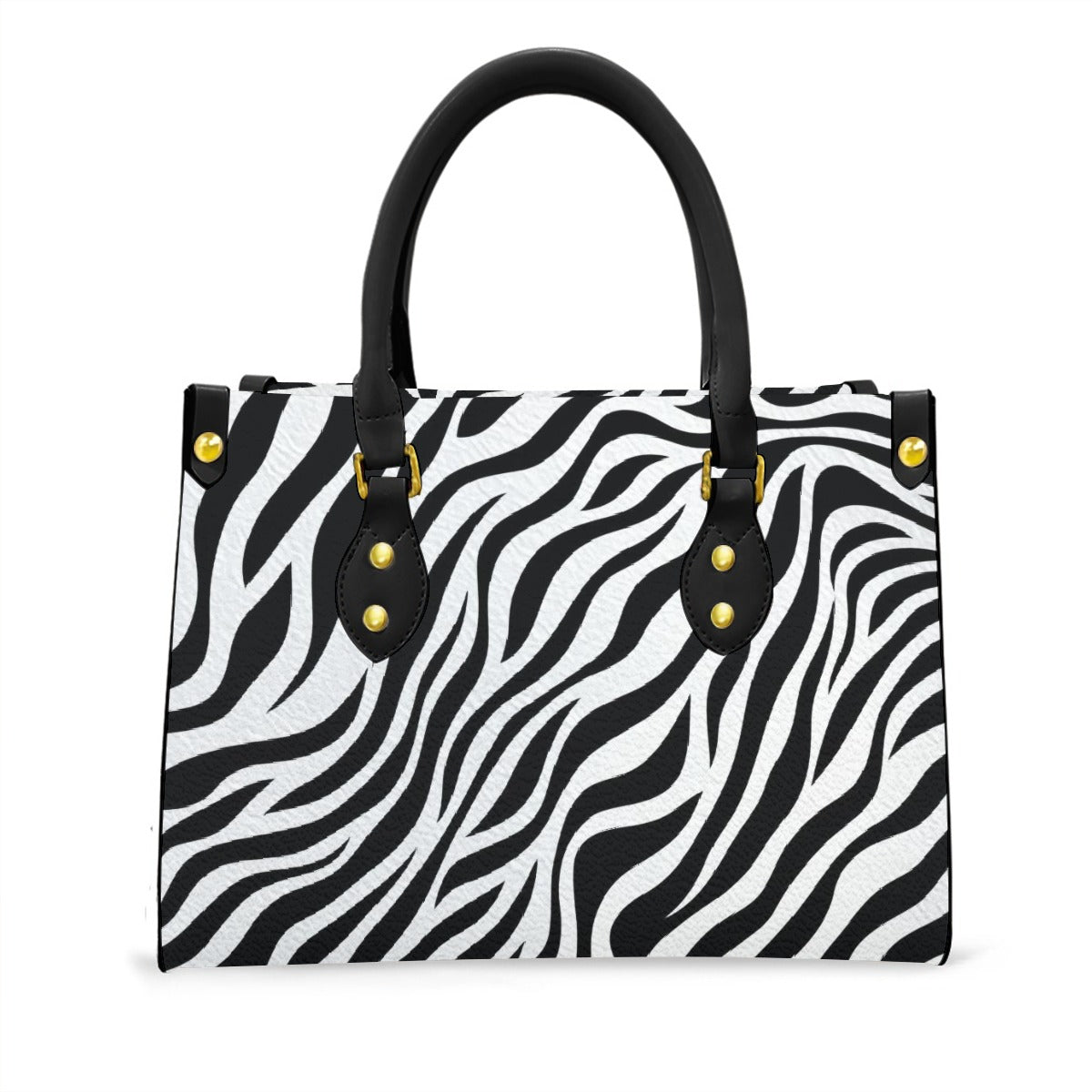 Women's Tote Bag With Black Handle