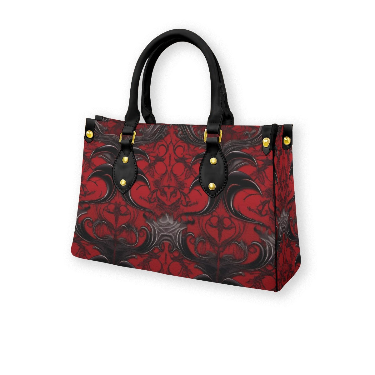 Women's Tote Bag With Black Handle