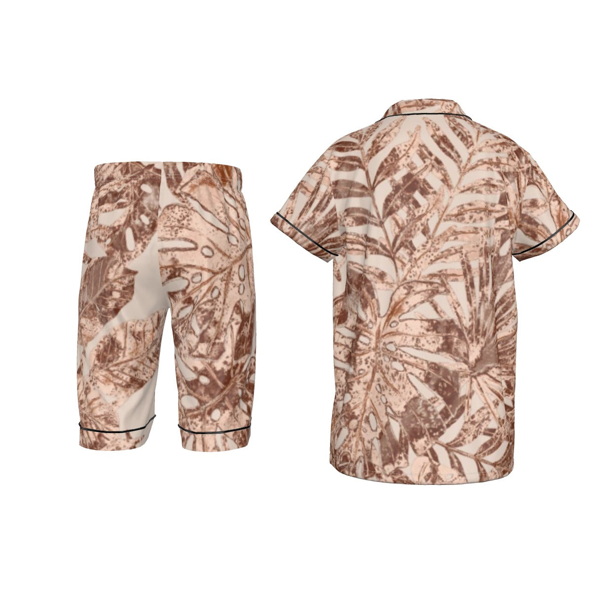 Kid's Imitation Silk Short Pajamas