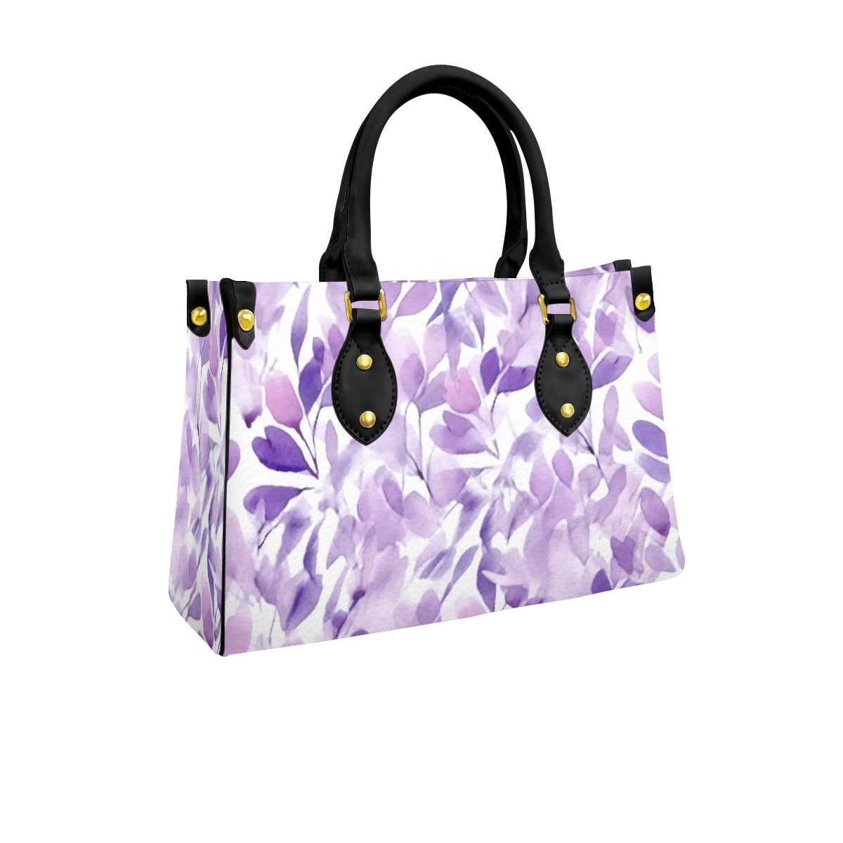 Women's Tote Bag With Black Handle