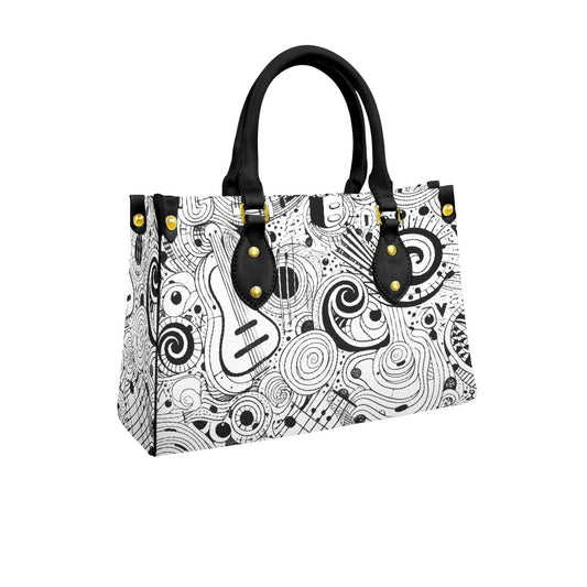 Women's Tote Bag With Black Handle