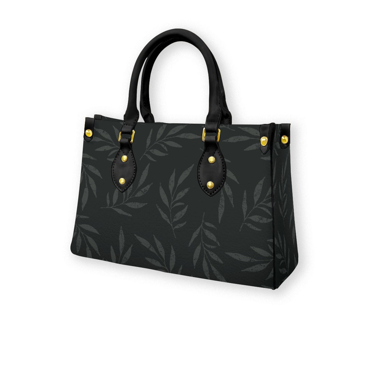 Women's Tote Bag With Black Handle