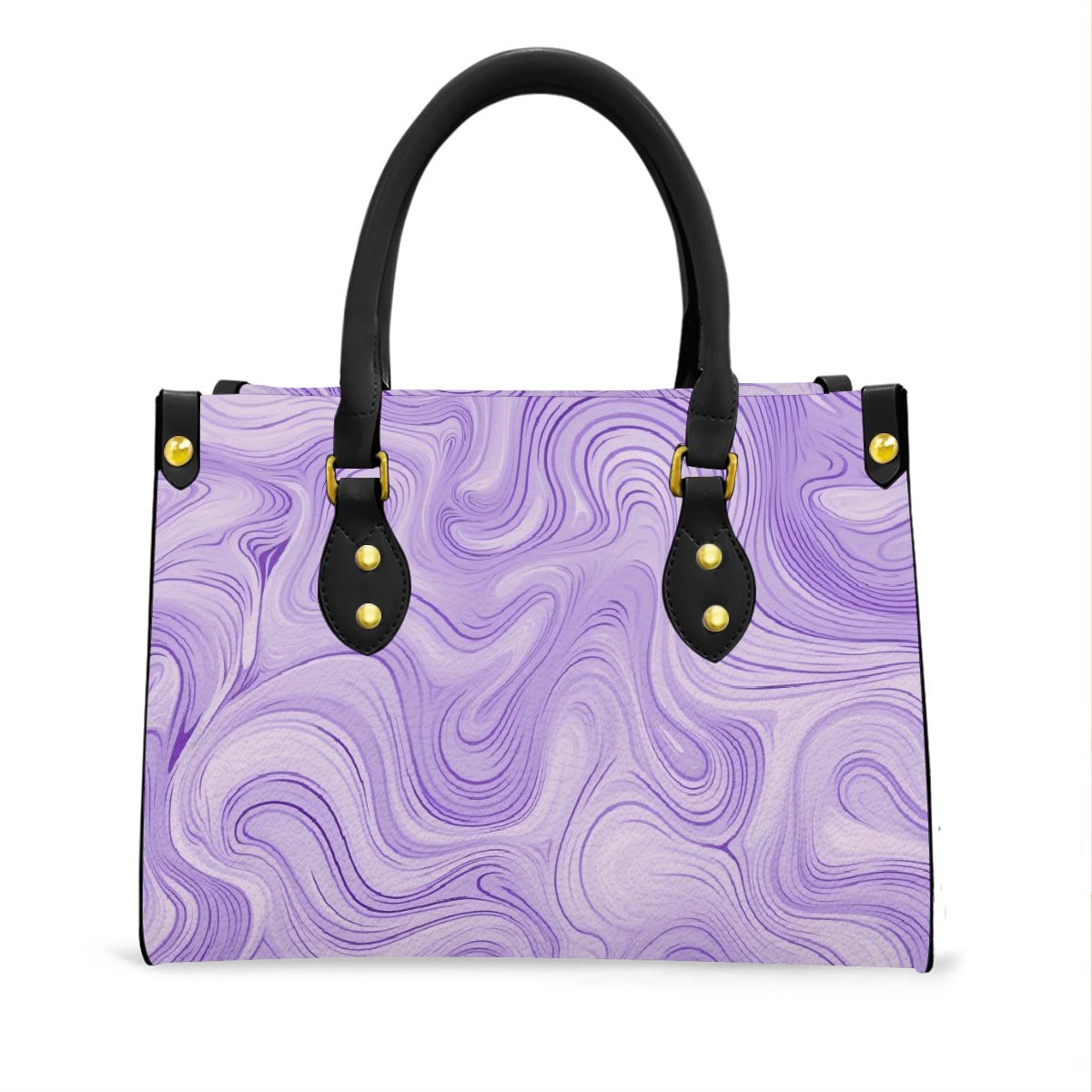 Women's Tote Bag With Black Handle