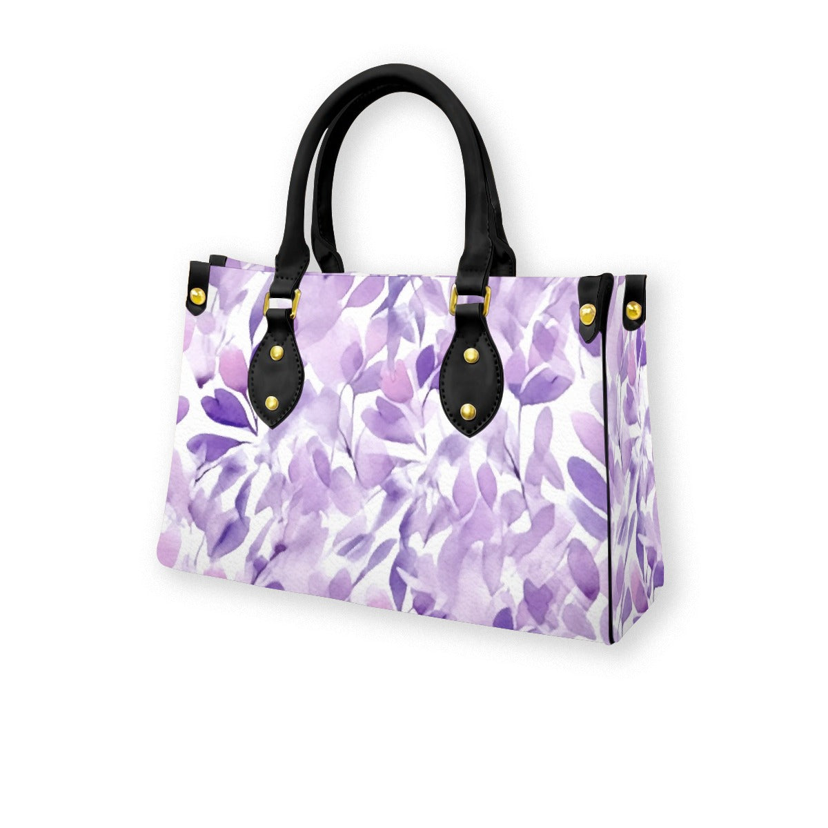 Women's Tote Bag With Black Handle