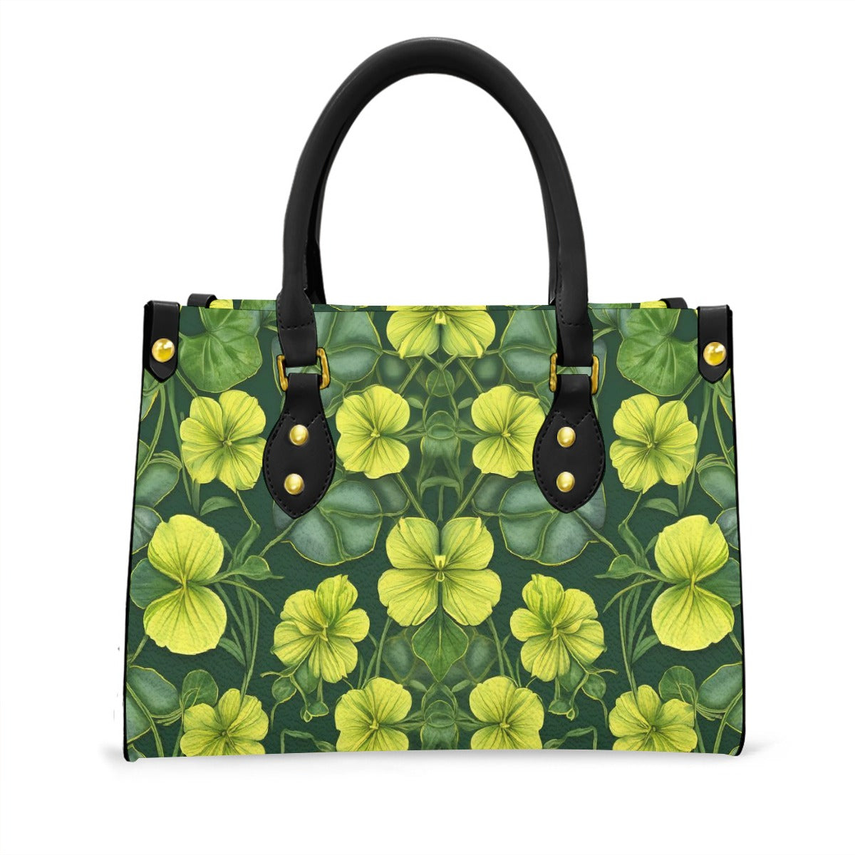 Women's Tote Bag With Black Handle