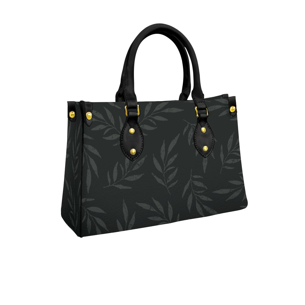 Women's Tote Bag With Black Handle