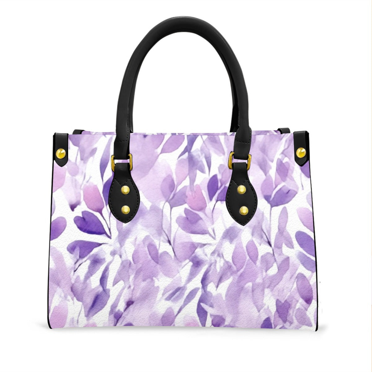 Women's Tote Bag With Black Handle