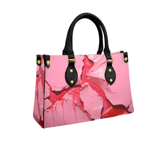 Women's Tote Bag With Black Handle