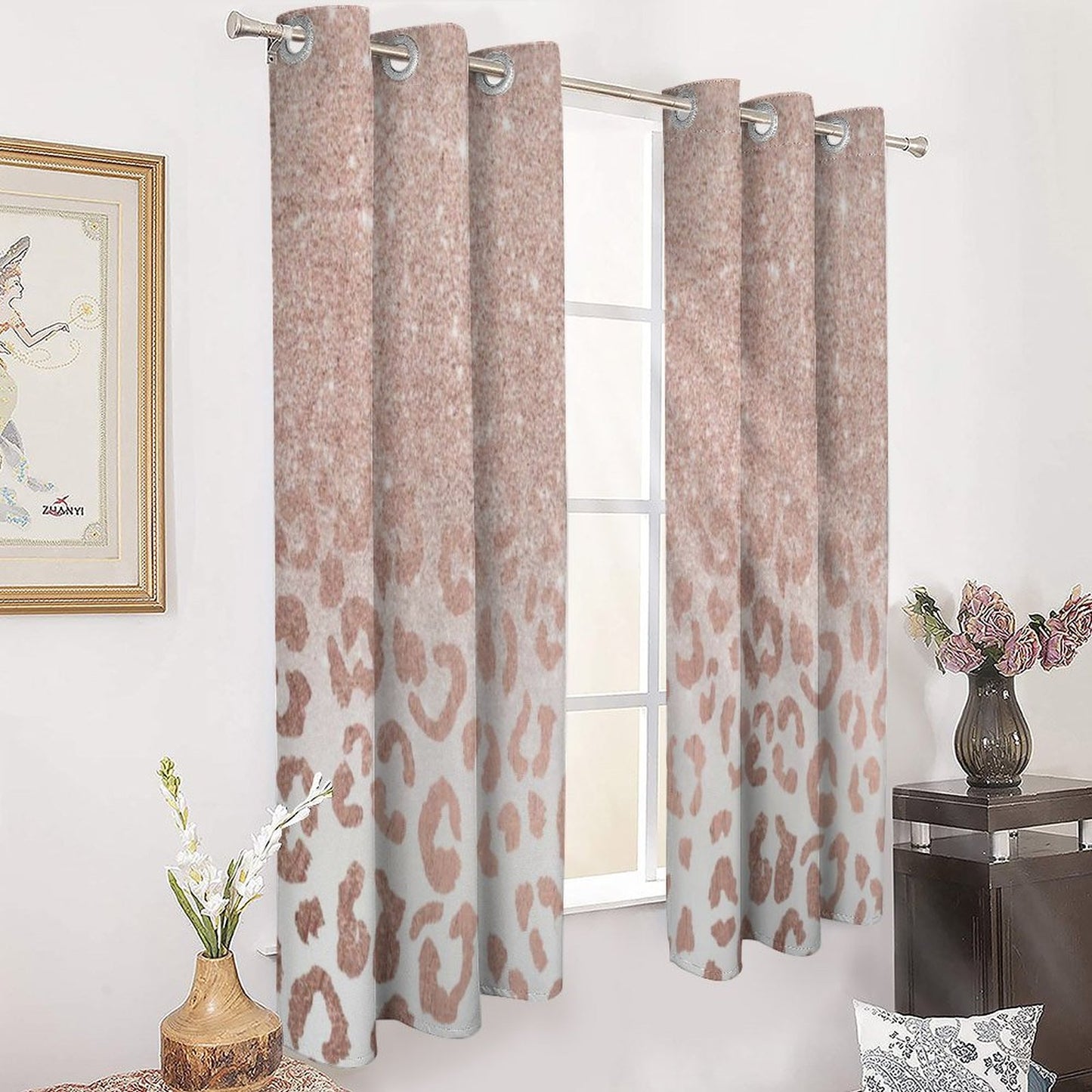 Grommet Curtain-52"x72"/ 132x183cm