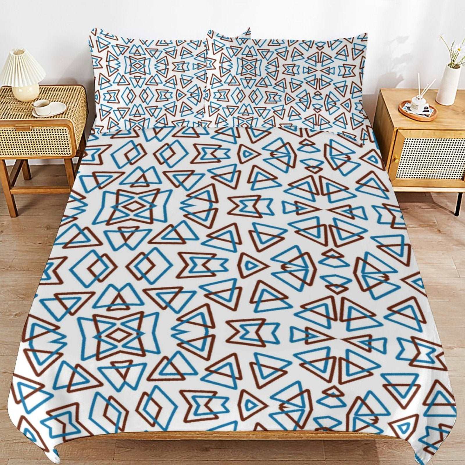 3-Piece Bedding Set-86"×70"/ 218×177cm