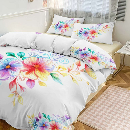 3-Piece Bedding Set-102"x90"/ 259x229cm