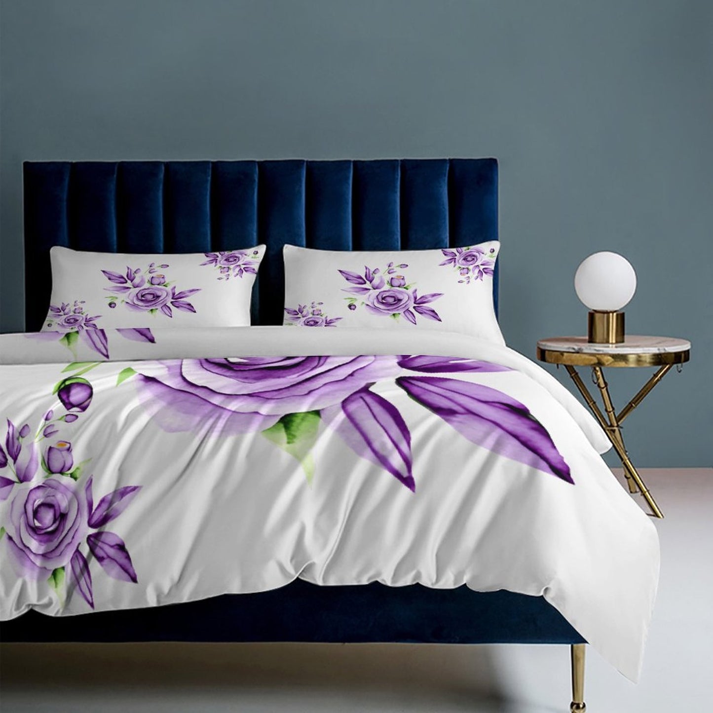 3-Piece Bedding Set-102"x90"/ 259x229cm