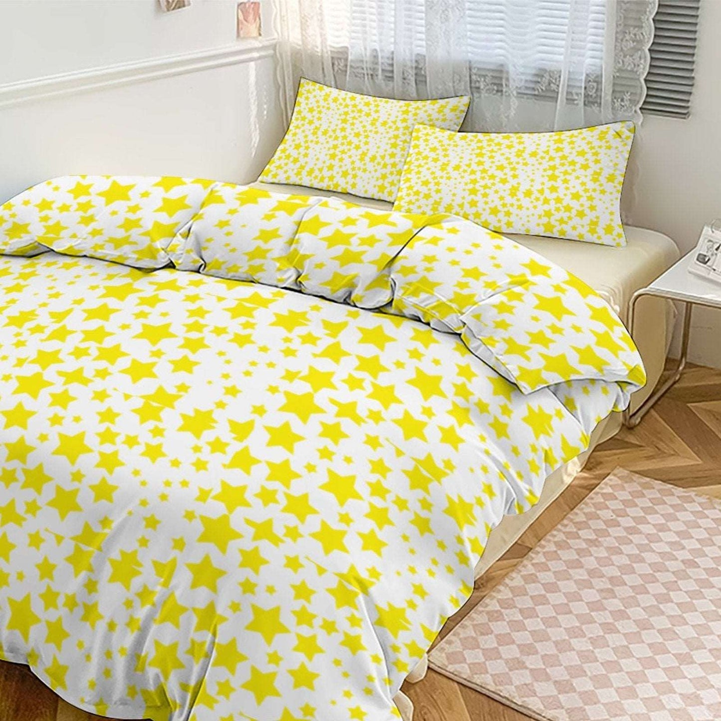 3-Piece Bedding Set-102"x90"/ 259x229cm