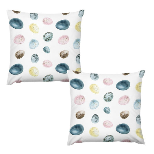 Plush Pillow Case  (Pillow Excluded, Set of 2)