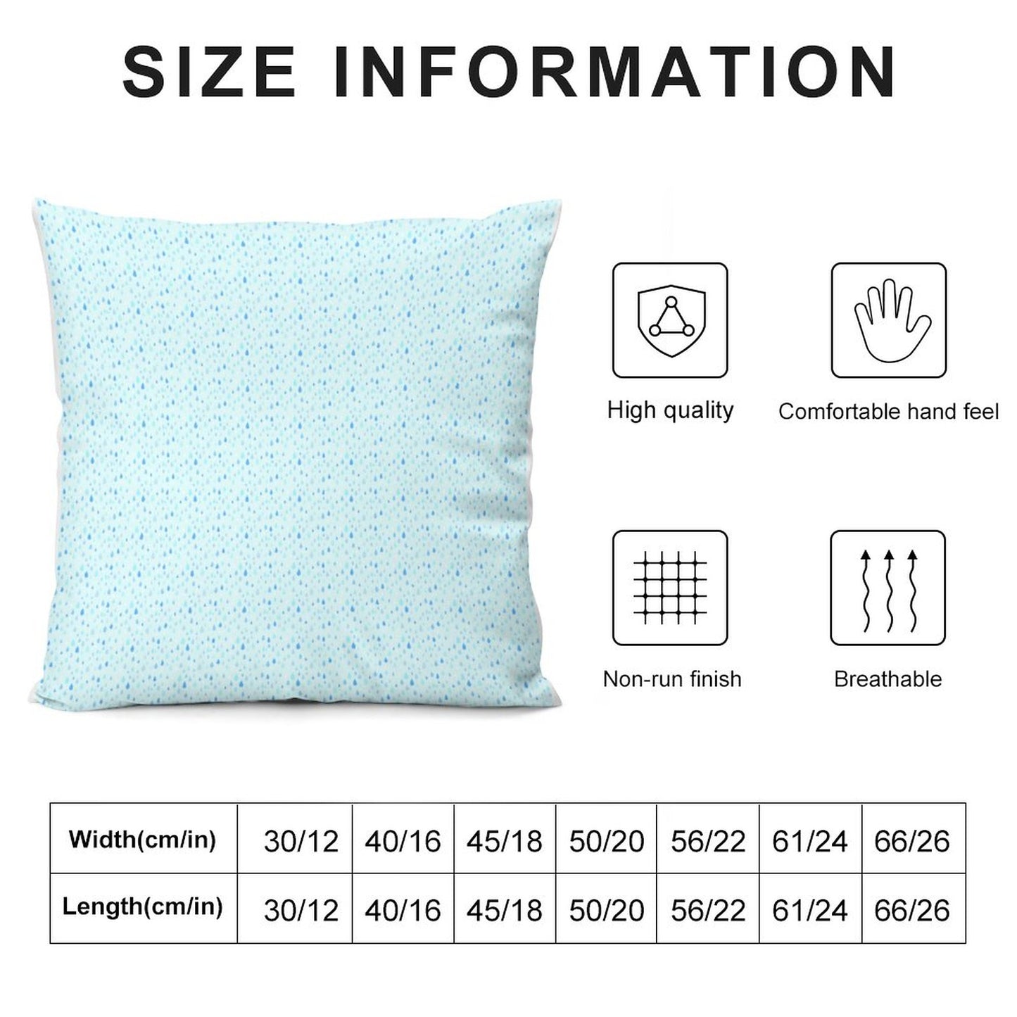 Pillow Case  (Pillow Excluded, Set of 2, Different Pics on 2 Sides)