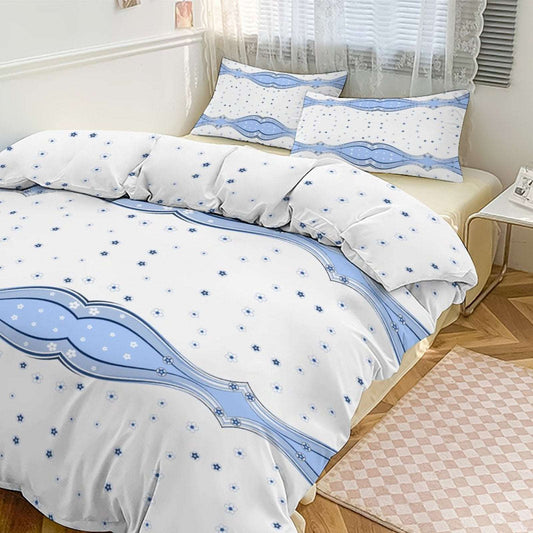 3-Piece Bedding Set-102"x90"/ 259x229cm