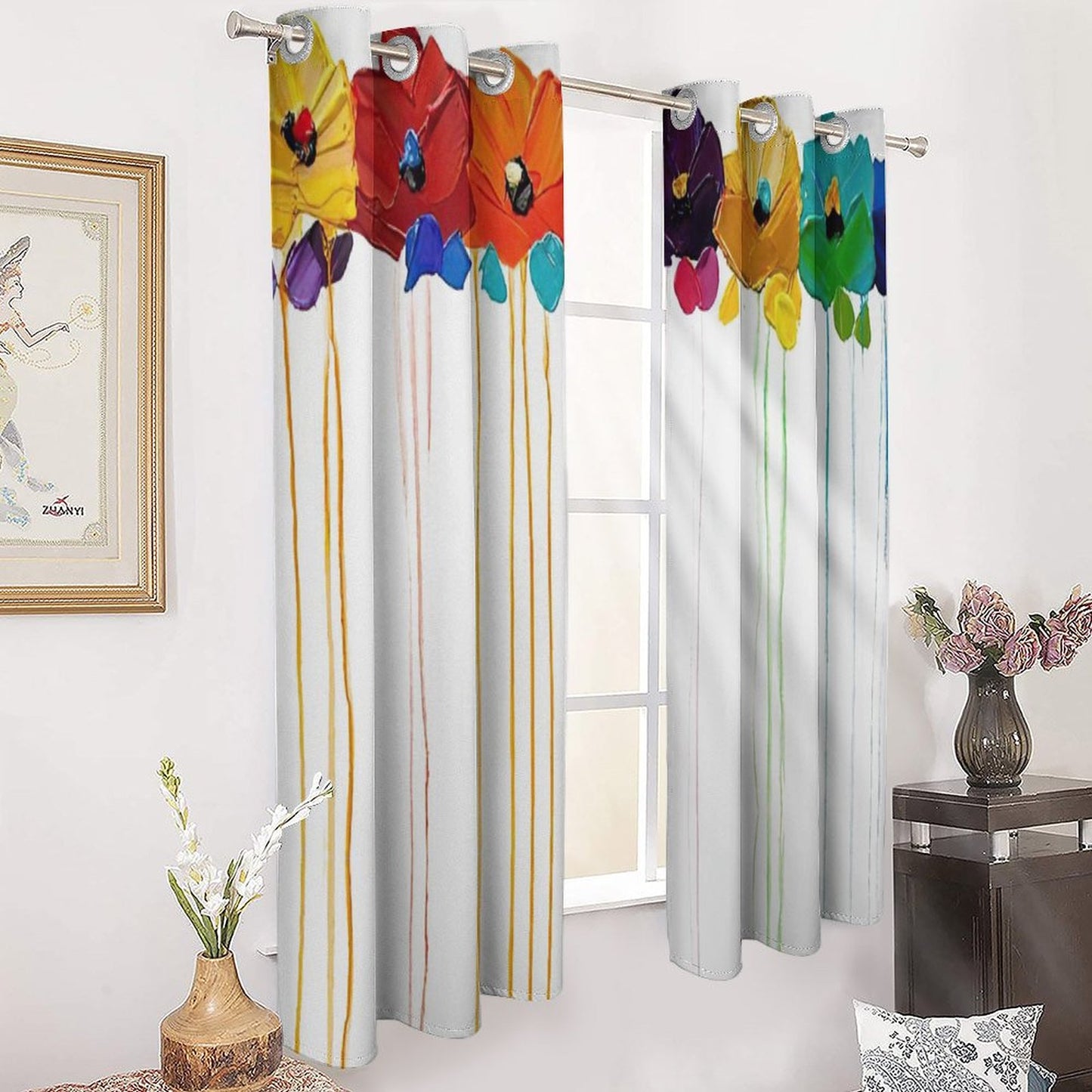 Grommet Curtain-52"x72"/ 132x183cm