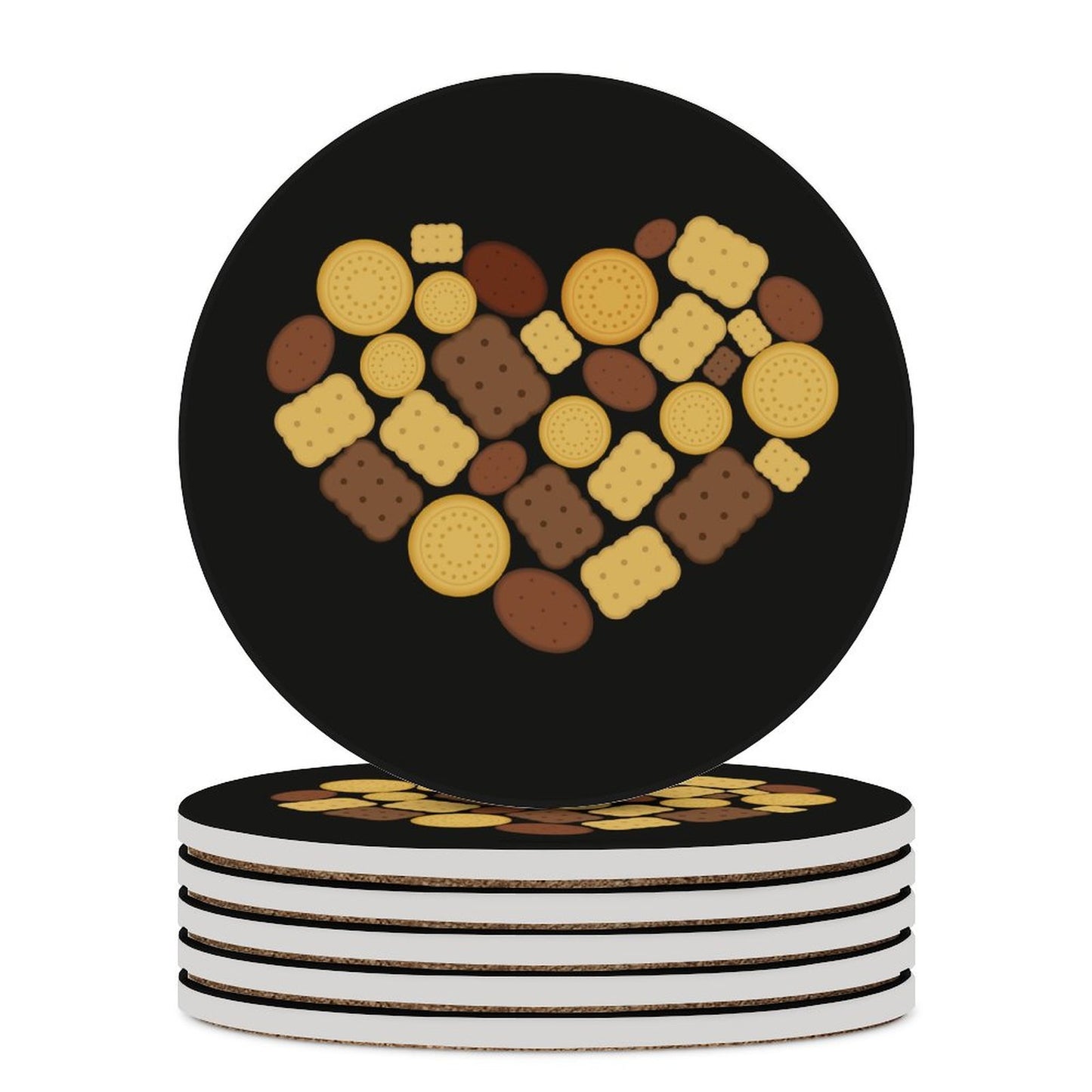 Round Ceramic Coaster