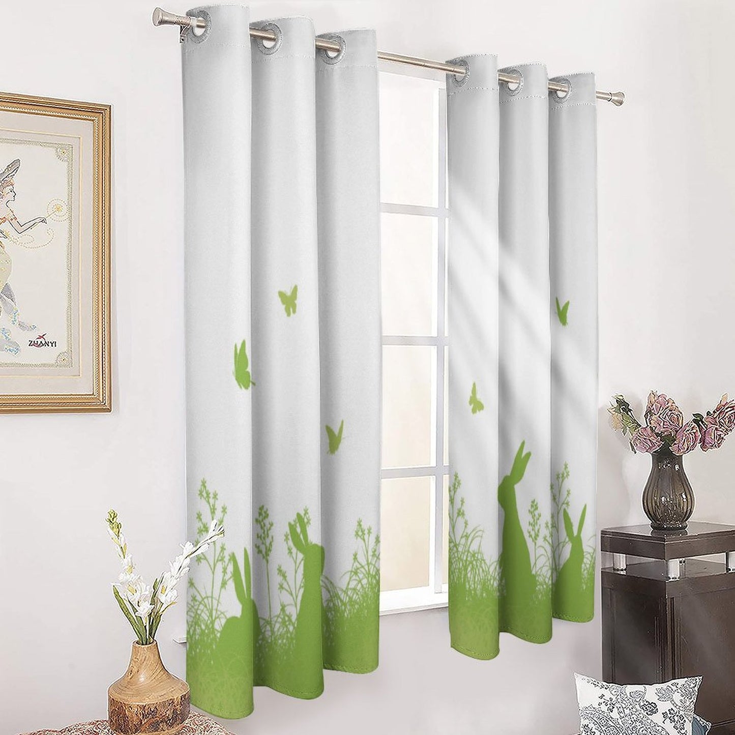 Grommet Curtain-52"x72"/ 132x183cm