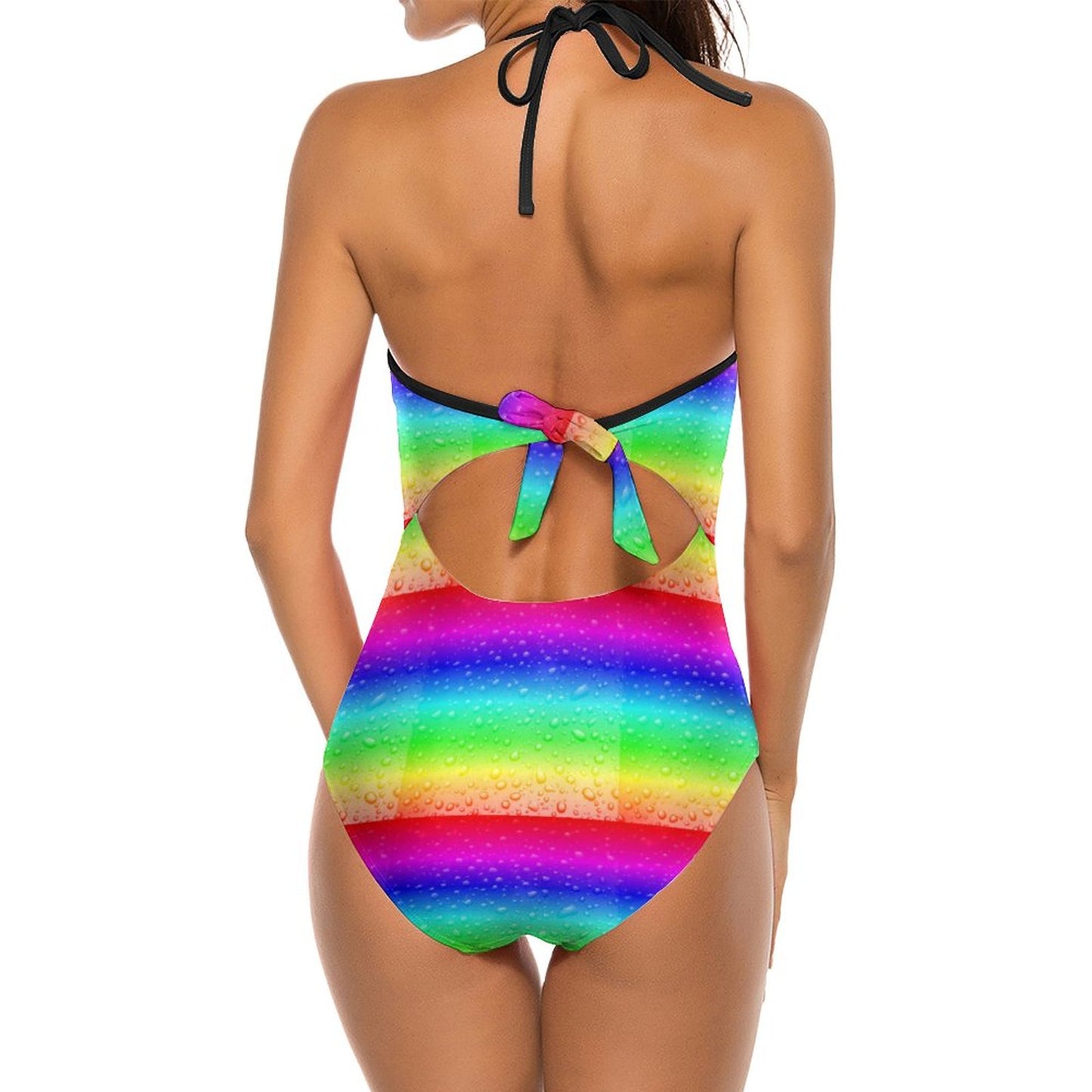 Women's Halter One-Piece Swimsuits