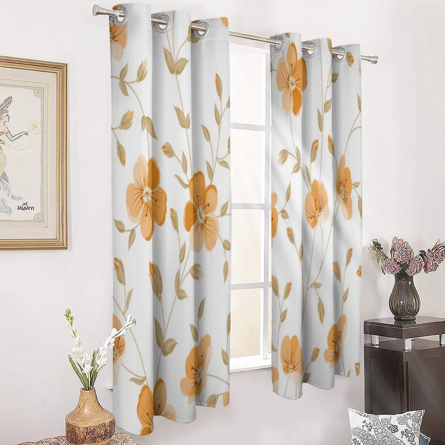 Grommet Curtain-52"x72"/ 132x183cm