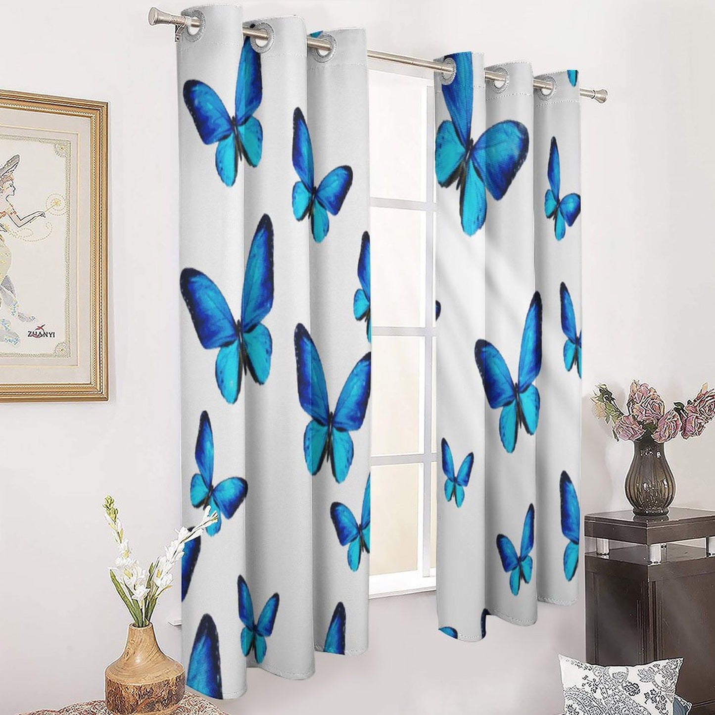 Grommet Curtain-52"x72"/ 132x183cm