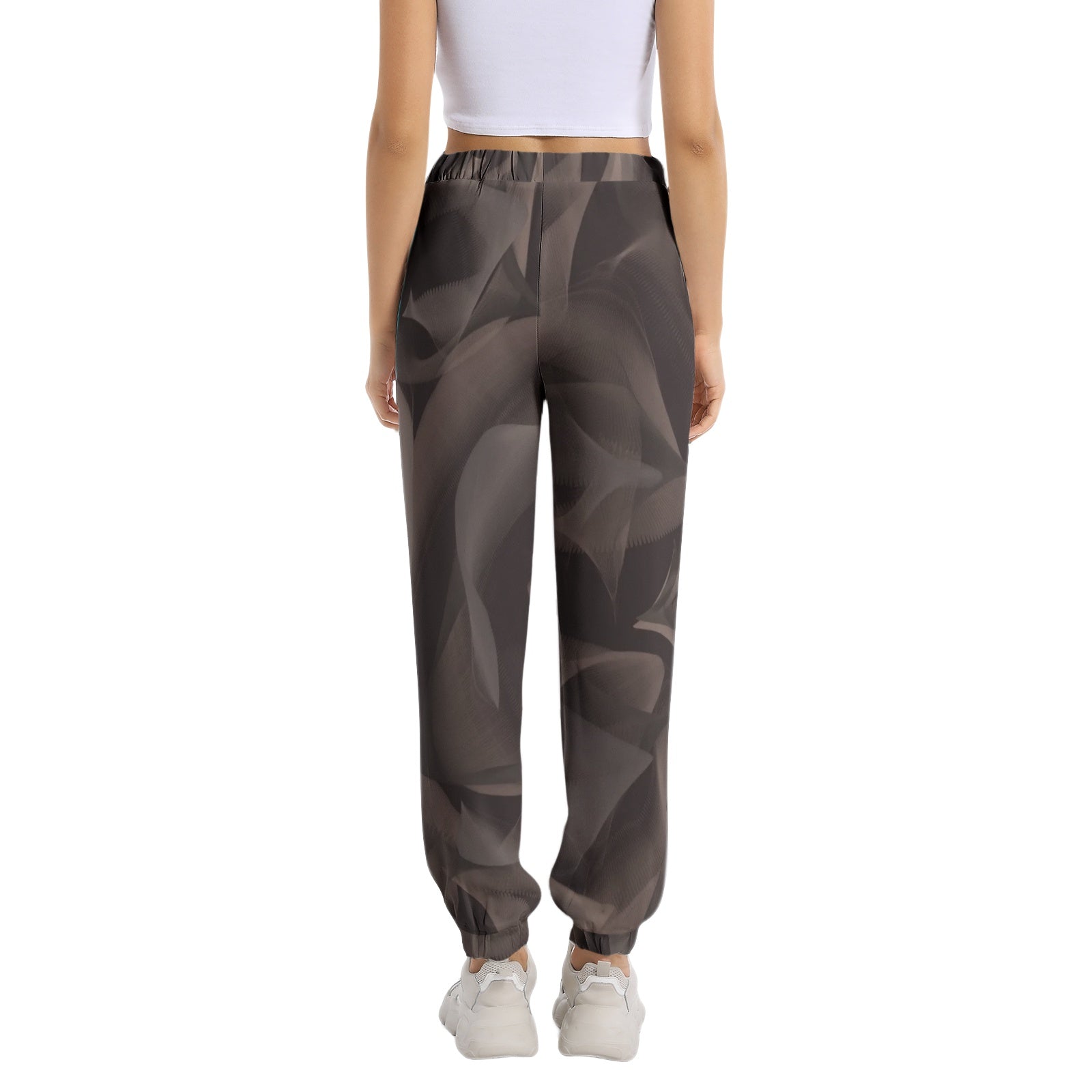 Elastic Waist Tapered Sweatpant PODSAVVY LIVING