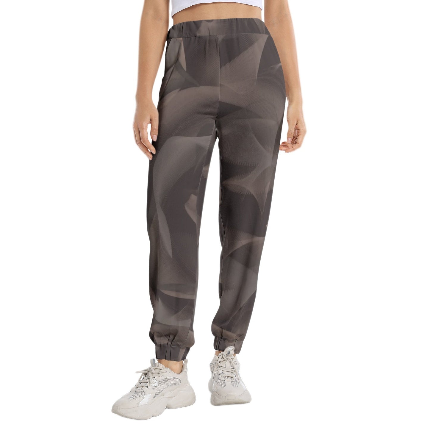 Elastic Waist Tapered Sweatpant PODSAVVY LIVING