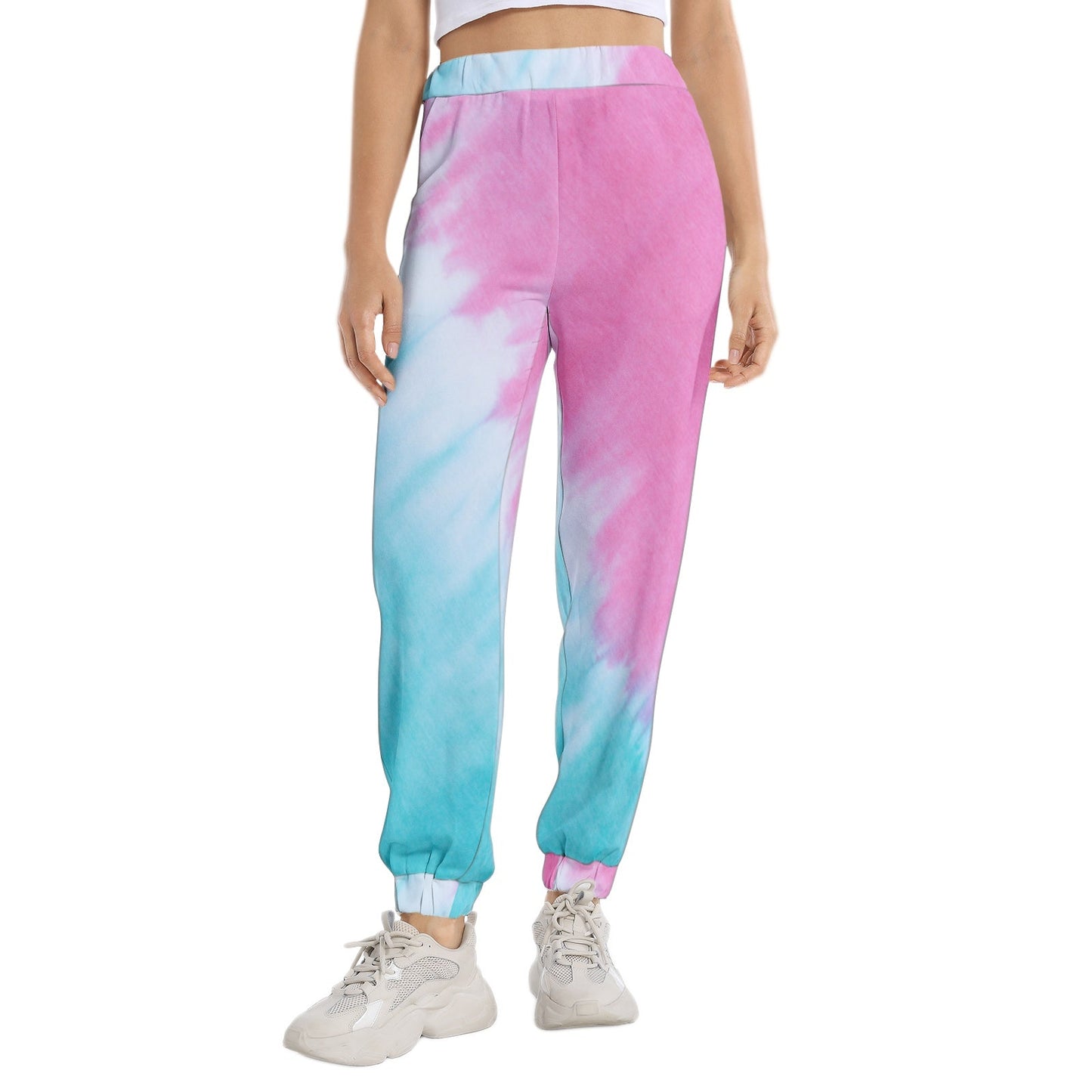 Elastic Waist Tapered Sweatpant PODSAVVY LIVING