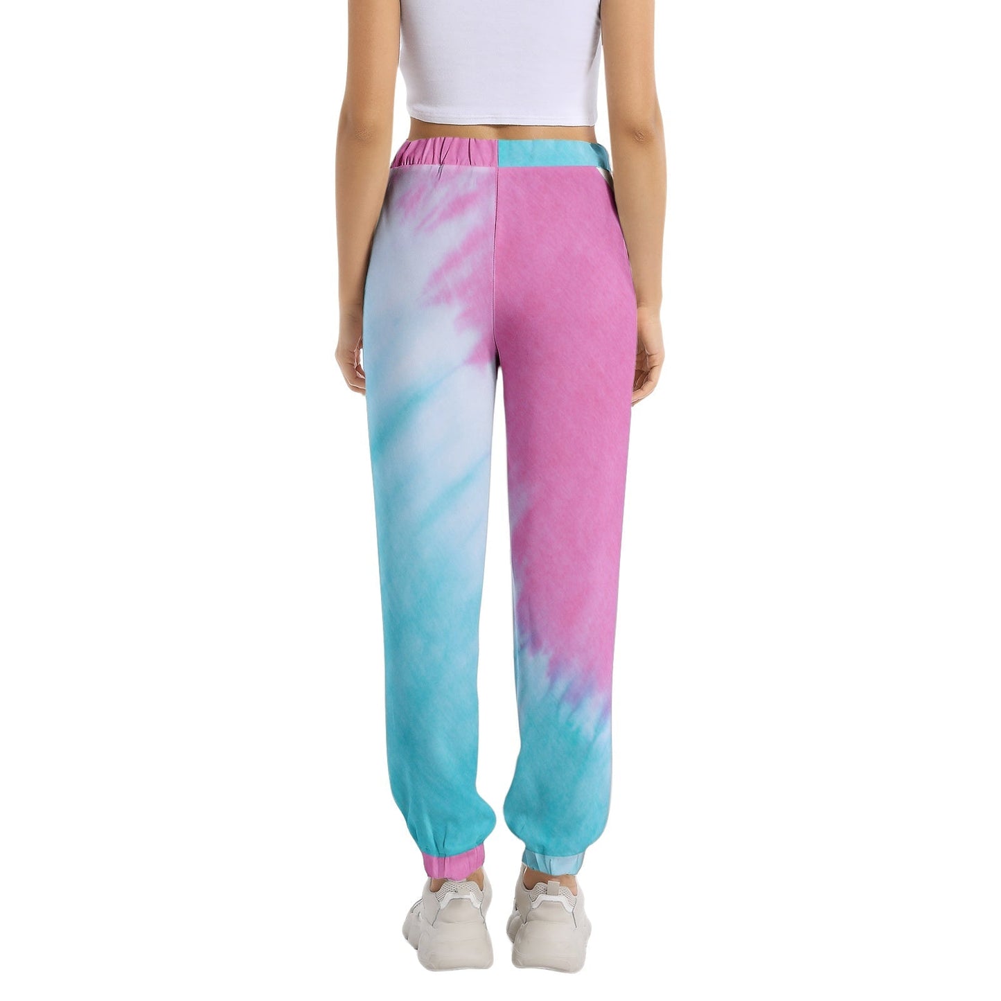 Elastic Waist Tapered Sweatpant PODSAVVY LIVING