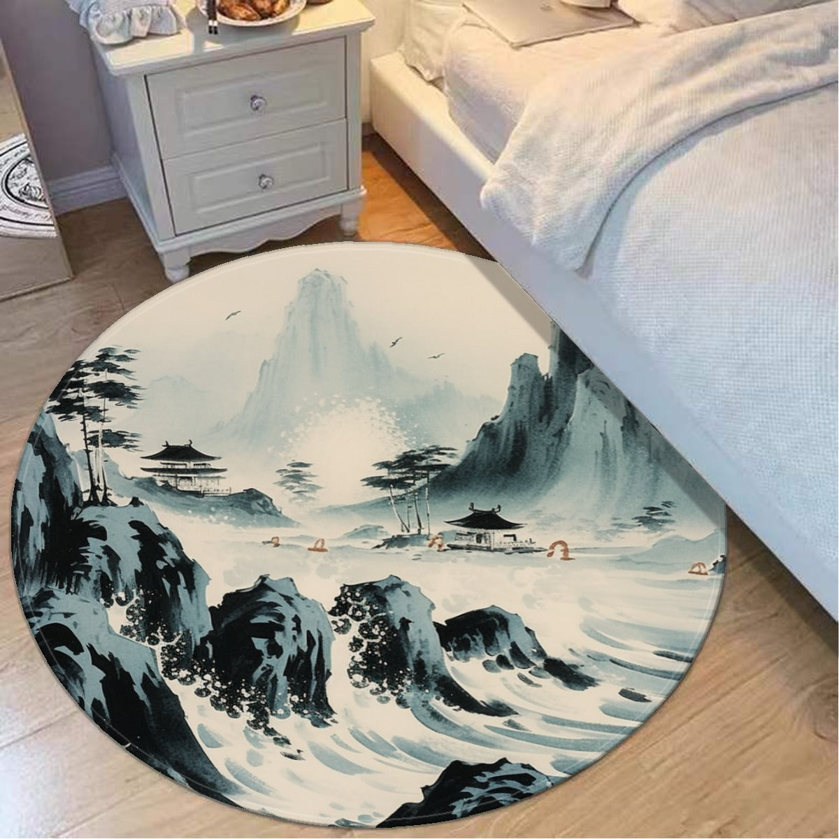 Foldable round mat PODSAVVY LIVING