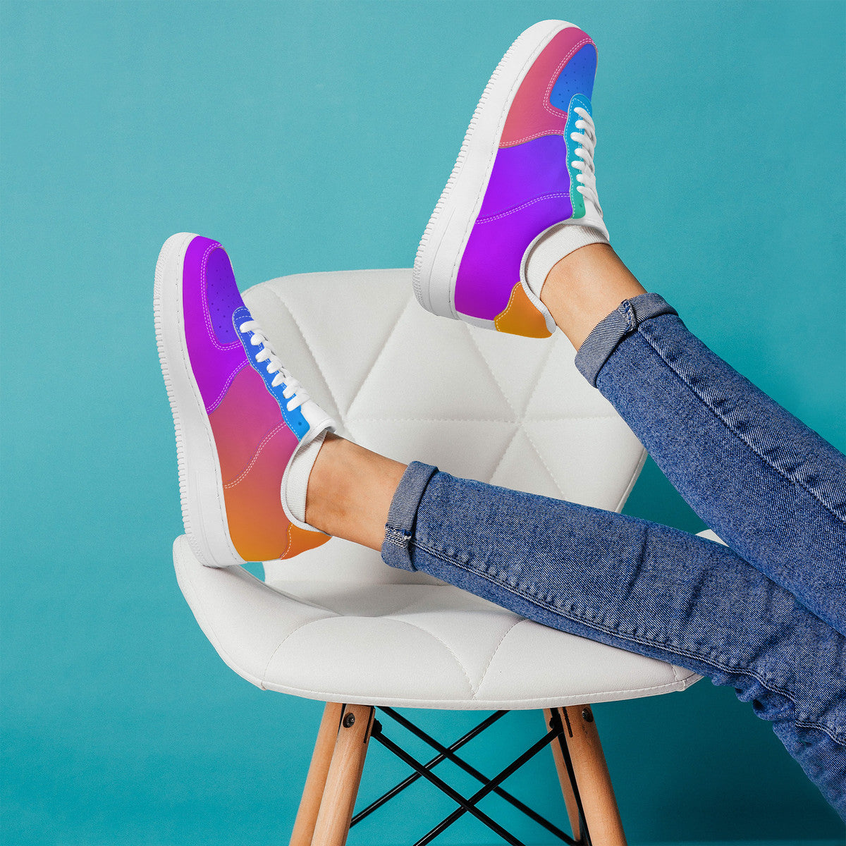 Rainbow Low Top Unisex Sneaker