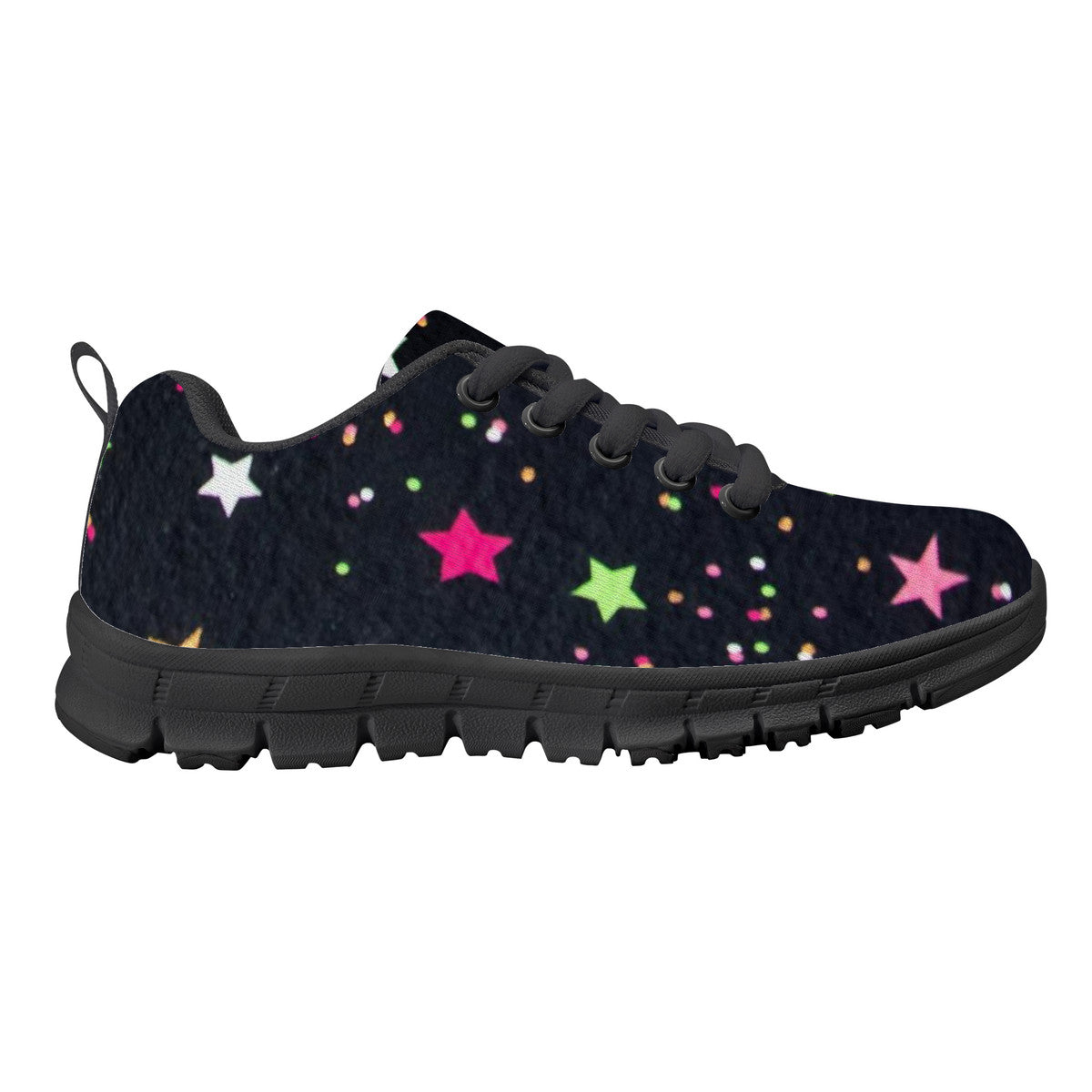 Kids Sneakers - Black PODSAVVY LIVING