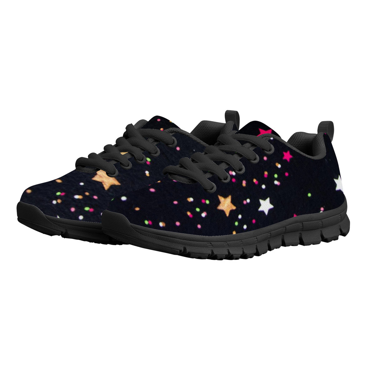 Kids Sneakers - Black PODSAVVY LIVING