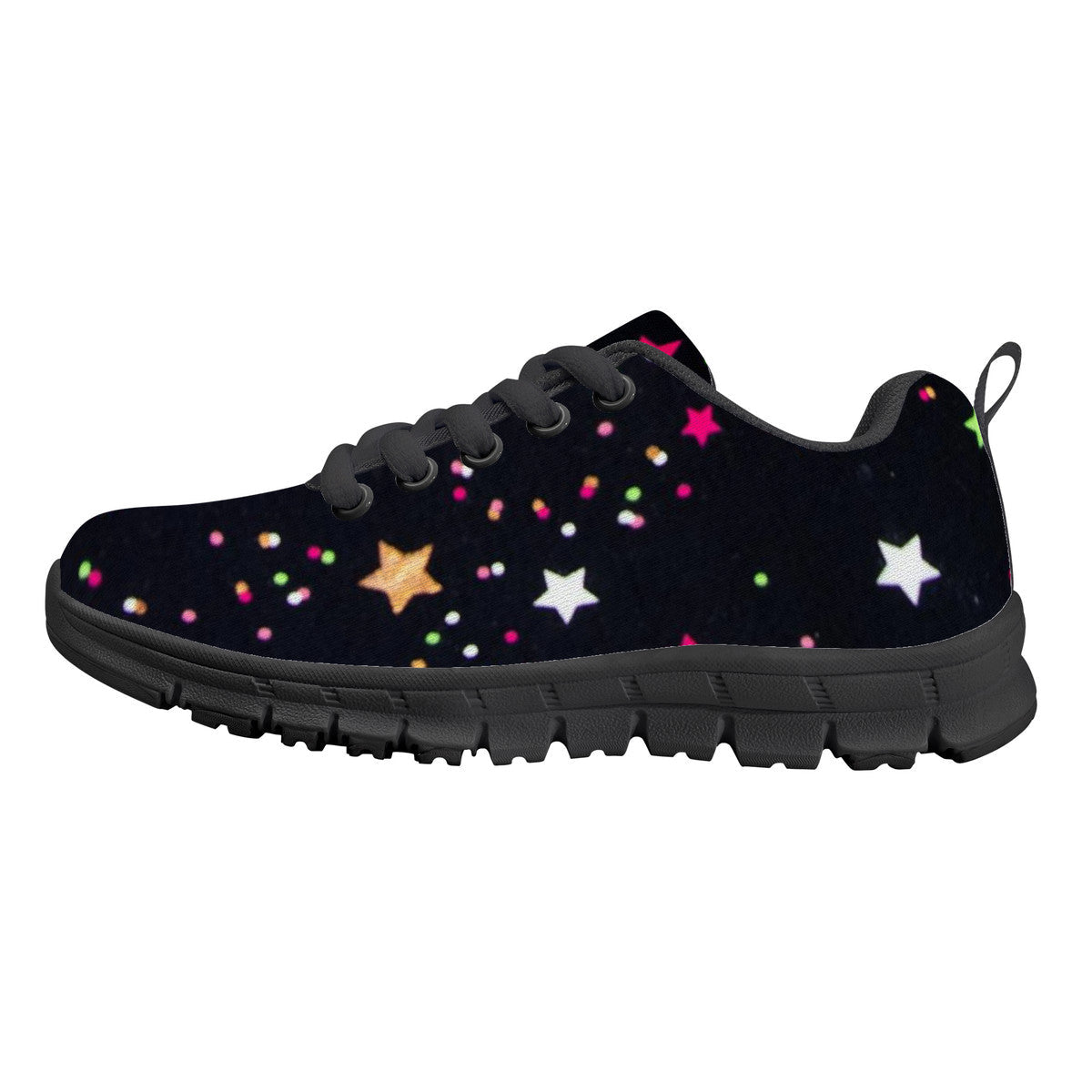 Kids Sneakers - Black PODSAVVY LIVING