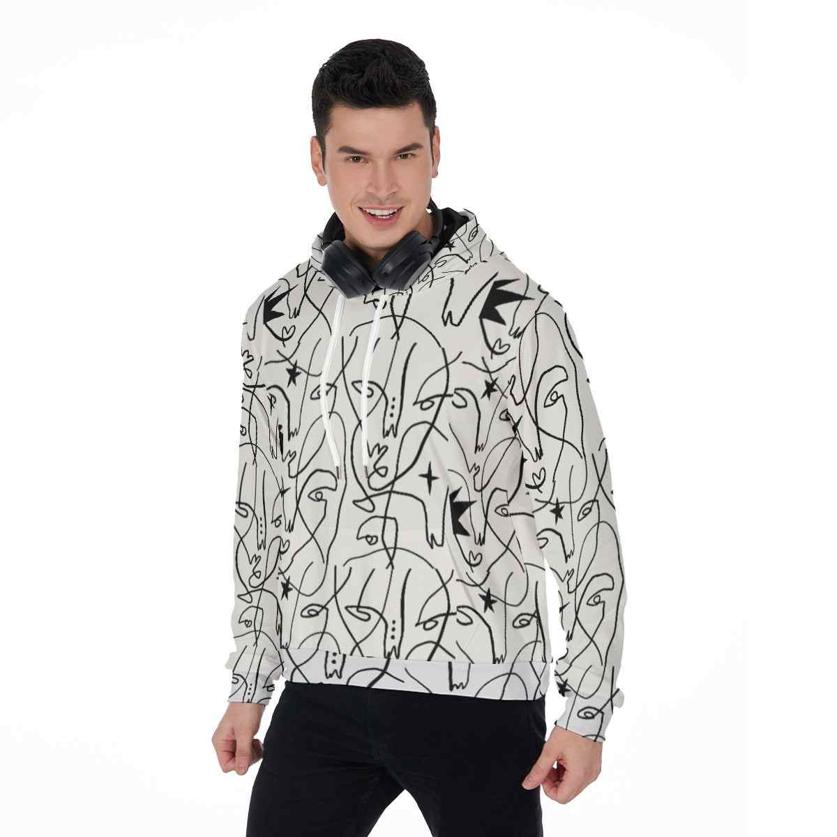 Men's Thicken Pullover Hoodie PODSAVVY LIVING