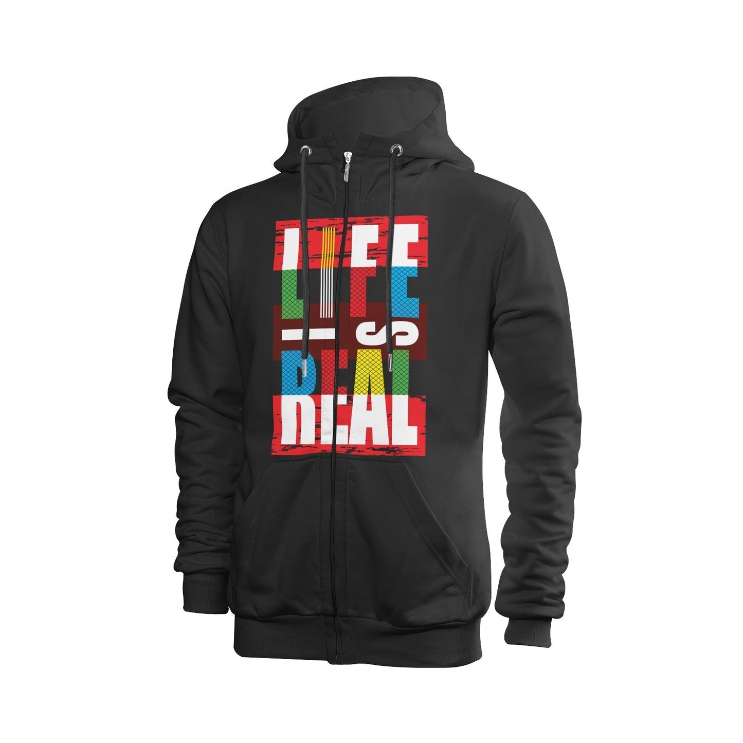 Men's Ultra Soft Zip Hoodie PODSAVVY LIVING