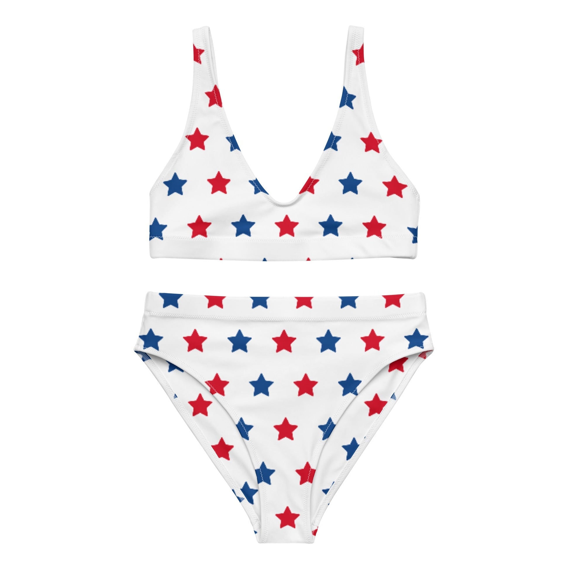 Recycled high-waisted bikini PODSAVVY LIVING