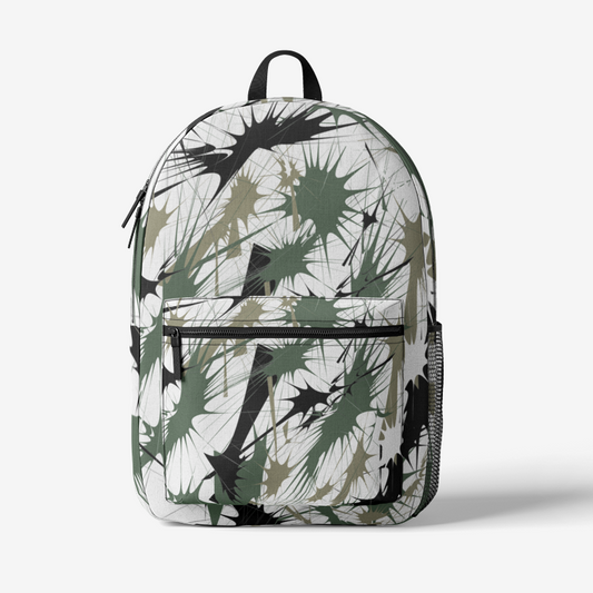 Retro Colorful Print Trendy Backpack PODSAVVY LIVING